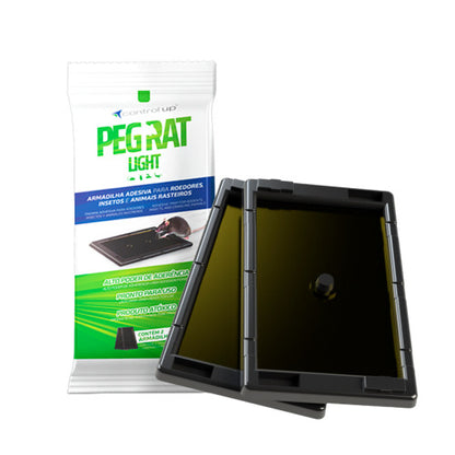 Par De Armadilha Adesiva Peg Rat Light | Control Up