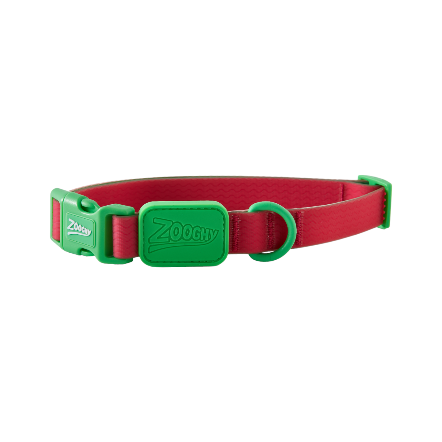 Coleira Acqua Wave Rosa-Verde | Zooghy