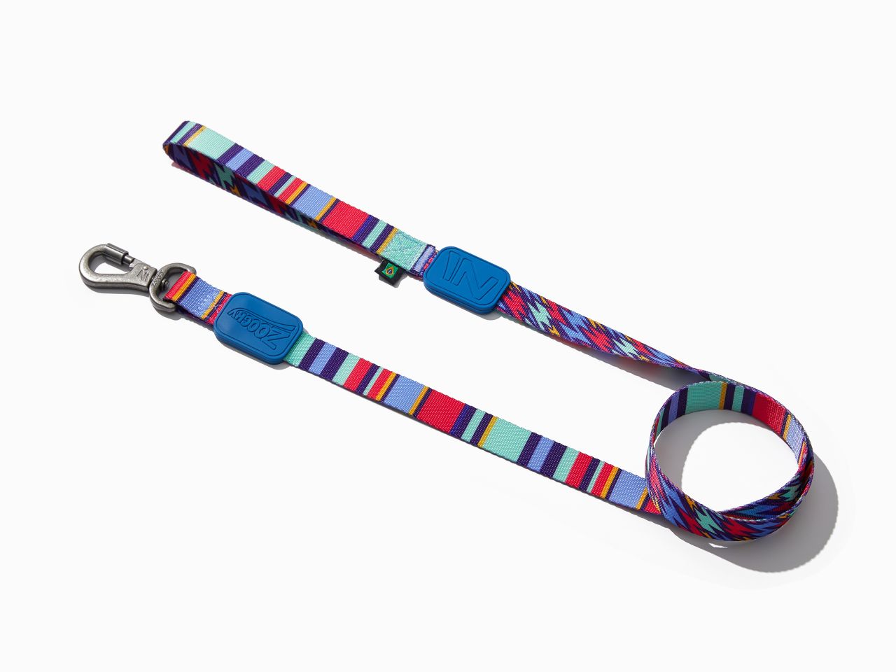 Zooghy Guide with 360° Carabiner, Blue Stripes and Rays