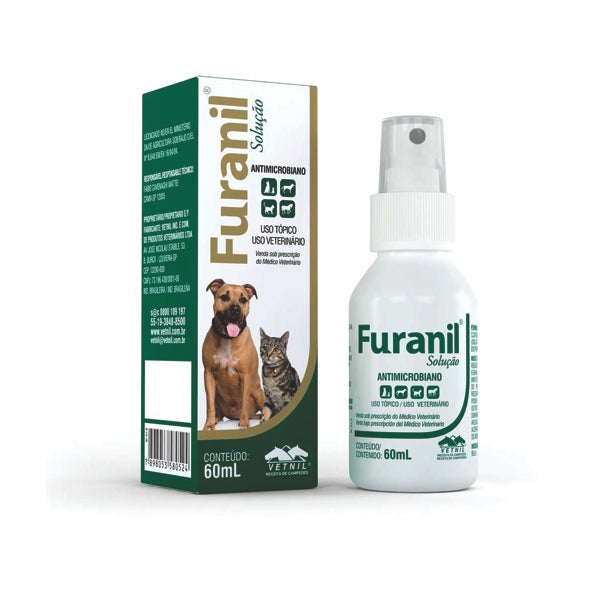Furanil Spray 60ml | Antimicrobiano | Vetnil