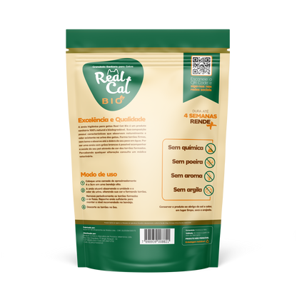 Areia Higienica para Gatos Sanitário Bio 2Kg | Real Cat