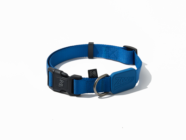 Coleira para Cachorro Azul Marinho P,M e G | Design, Conforto e Segurança | Zooghy
