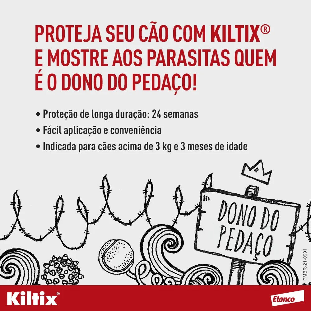 Coleira Antipulgas e Carrapatos | Kiltix