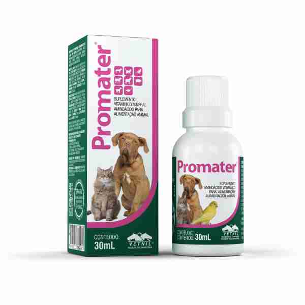 Vitamin Supplement for Dogs, Cats and Birds Promater Pet Vetnil 30ML