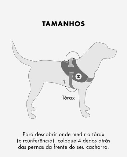 Peitoral FlyHarness Wicked para Cães N°1 | Zee.Dog