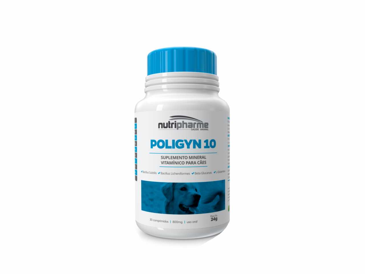 POLIGYN 10 | Suplemento Mineral Vitamínico para Cães