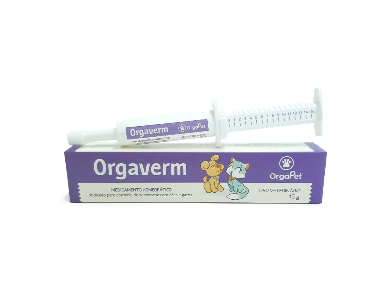 Orgapet Orgaverm Syringe with 15g