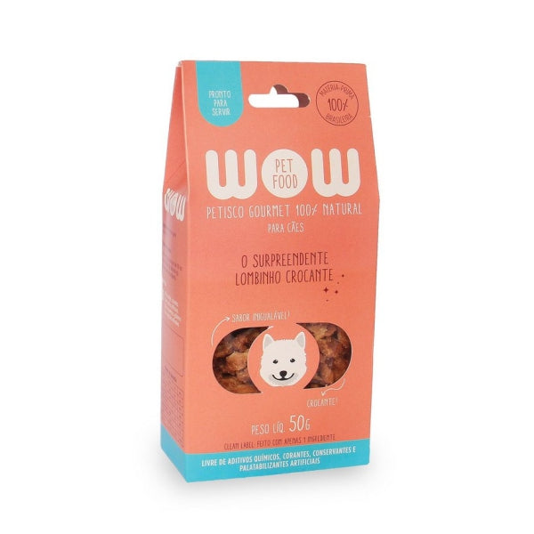 WOW Pet Food Natural Dog Snack with Crispy Pork Loin Flavor