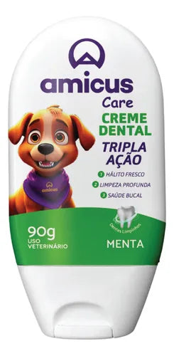 Creme Dental para Cães 90g | Amicus