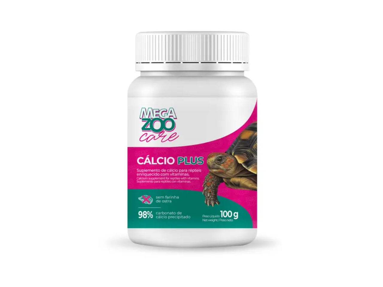 Megazoo Care Calcium Plus 100 g Supplement for Reptiles and Amphibians
