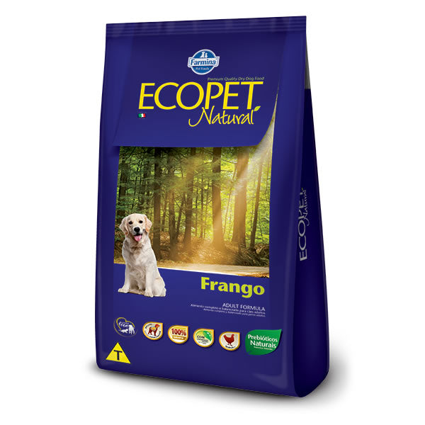 Ecopet Natural Chicken Food for Adult Dogs