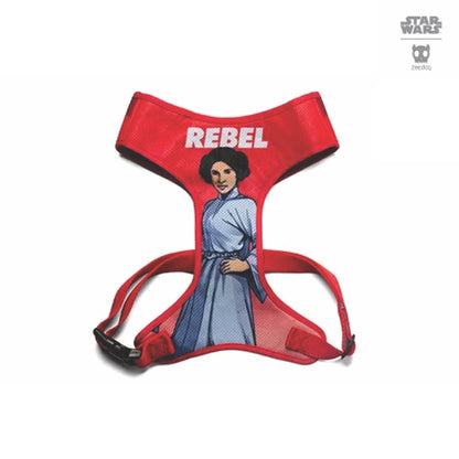 Peitoral Mesh Plus Leia Star Wars Tam G | Zee Dog