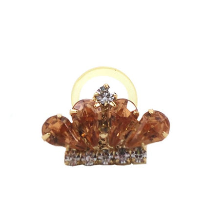 Acessório Coroa Puppy Cristal Pedra Para Pet Pelle Pet