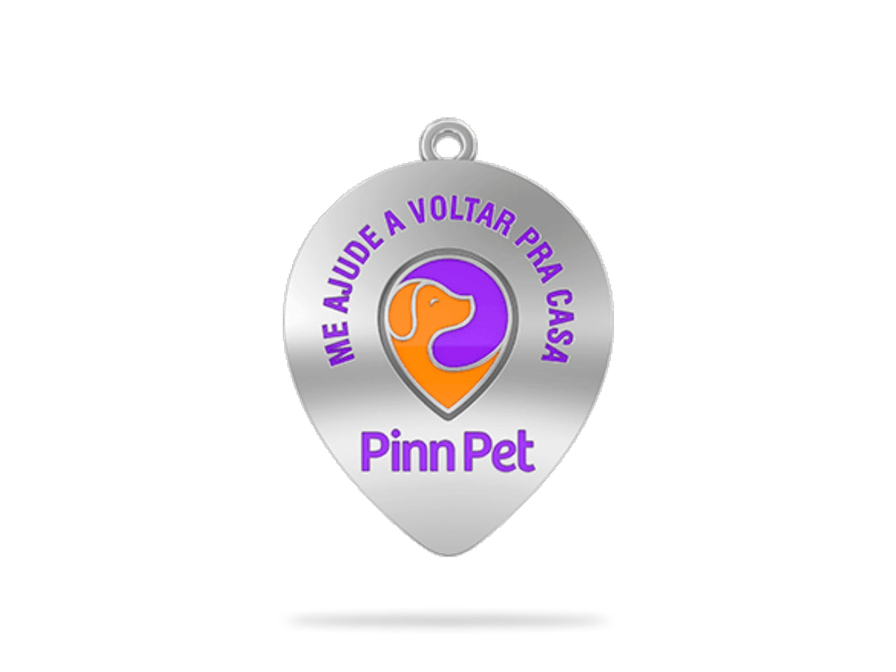 Pingente inteligente QR-Code para Cães e Gatos | Pinn Pet