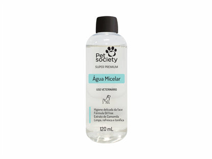 Água Micelar Super Premium 120ml para Cães e Gatos | Pet Society