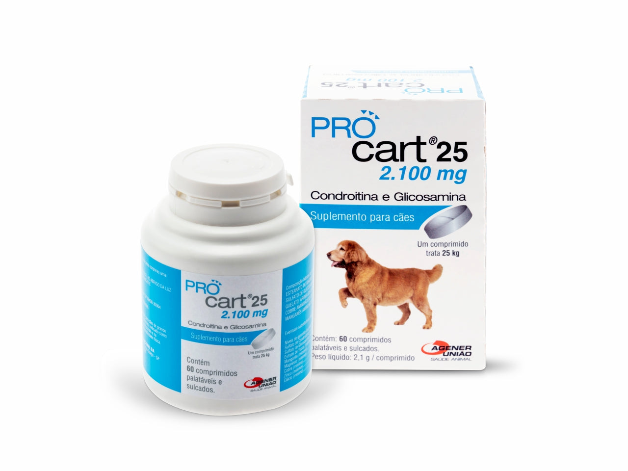 Procart 60 Tablets for 25kg Dogs | Strengthens Joints and Tendons