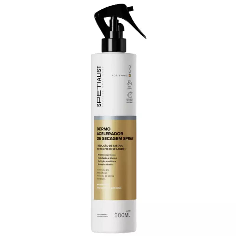 Dermo Acelerador de Secagem Spray 500 ml | Spetialist