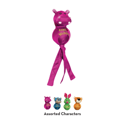KONG Wubba Ballistic Friends | Brinquedo de Nylon Reforçado com Apito para Cachorro | Cores Sortidas