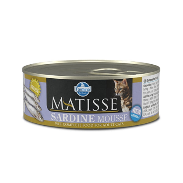 Farmina Matisse Mousse Sardine 85g | Wet Food for Adult Cats
