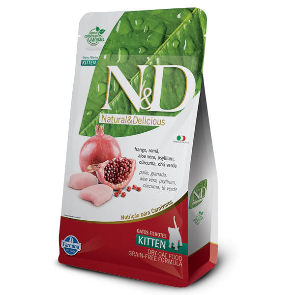 N&amp;D Prime Feline Kitten Chicken and Pomegranate 400g | Food for Kittens