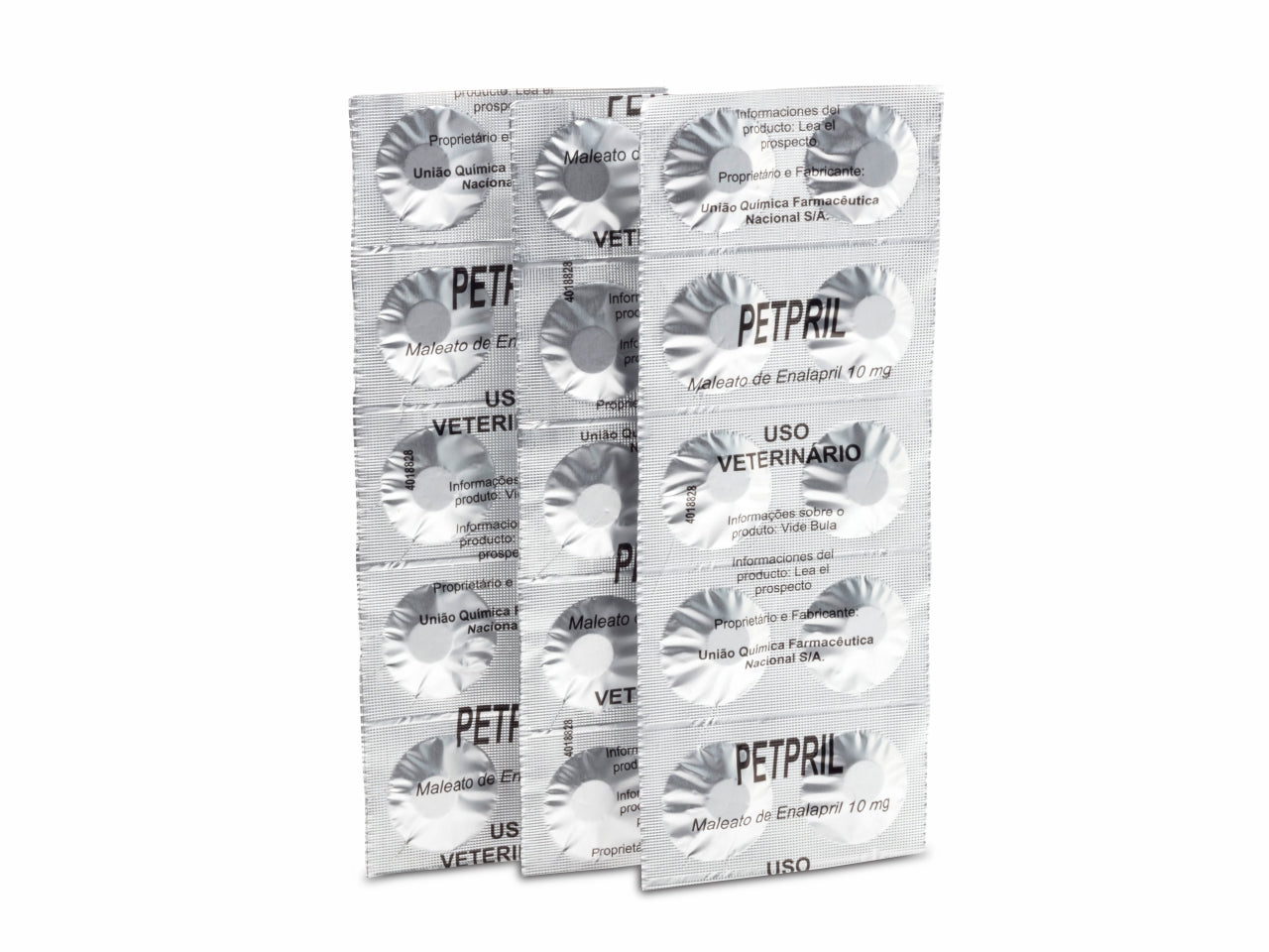 PETPRIL 10mg c/ 30 Comprimidos | Tratamento Cardíaco para Cães e Gatos