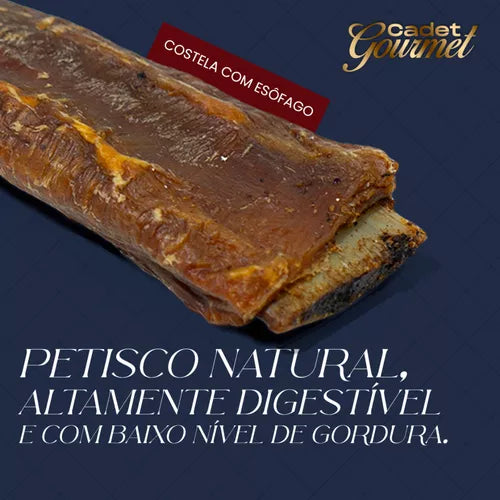 Petisco Costela 1 Unid com Esofago Bovino 4 | Cadet Gourmet