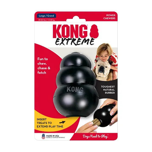 Kong Extreme Interactive Toy for Large Dogs in Black