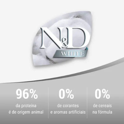 Ração ND White Cães Adultos Raças Mini | Farmina